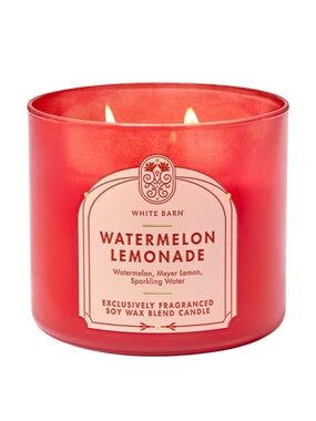 Bath & Body Works WATERMELON LEMONADE 3-Wick Candle 🍉🍋